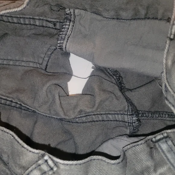 Free People Hippie Studded Shorts Size 26 Black - Picture 6 of 8